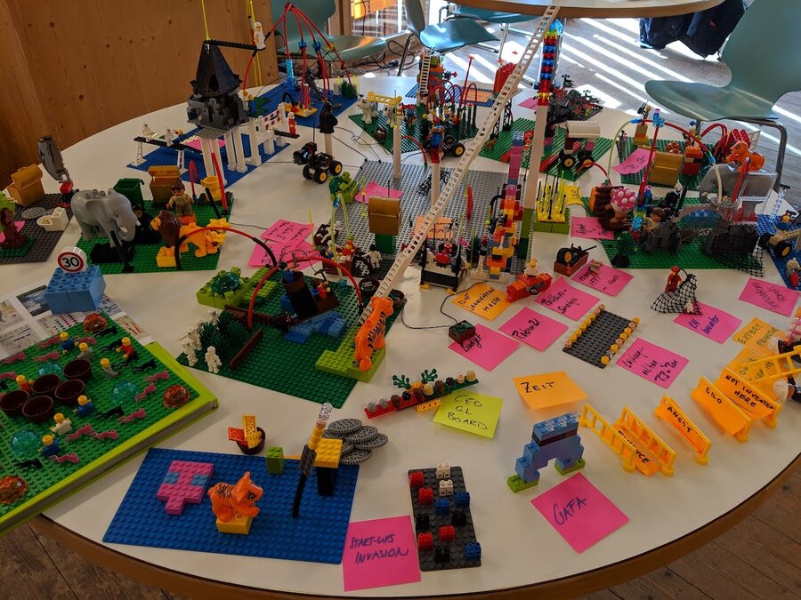 Deep Dive über zwei halbe Tage: LEGO Serious Play Workshop