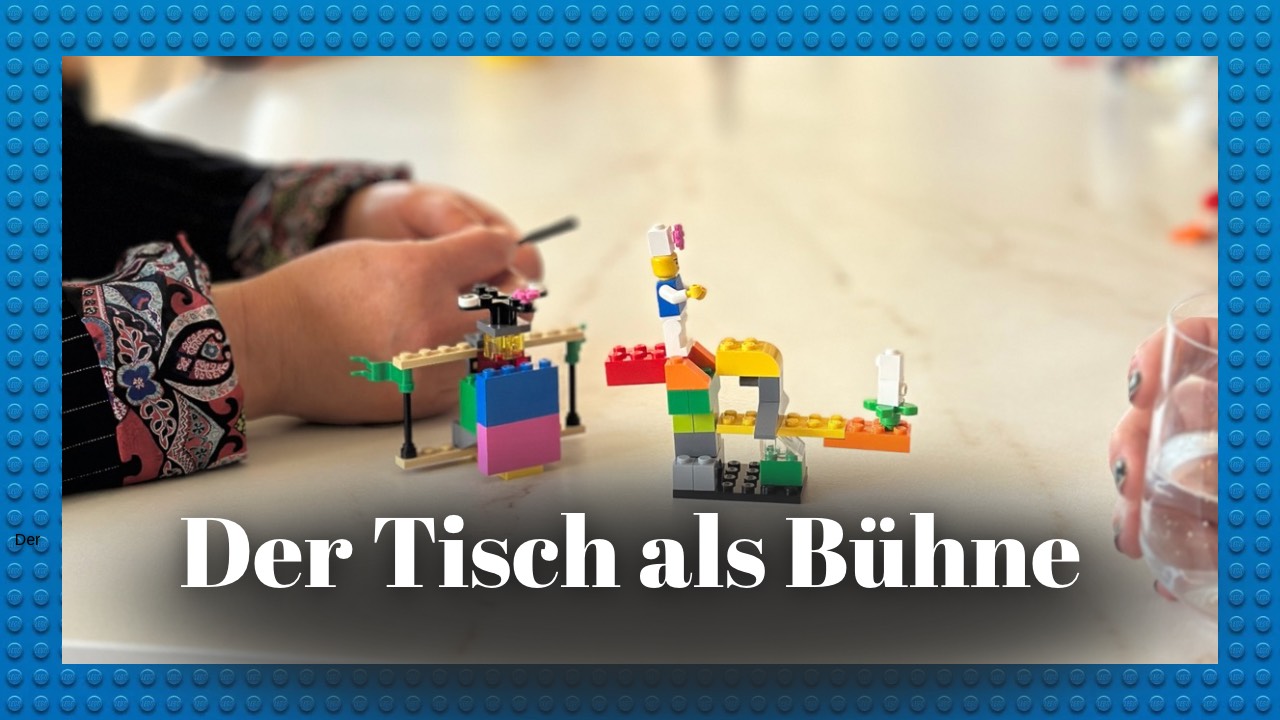 Der Tisch als Bühne